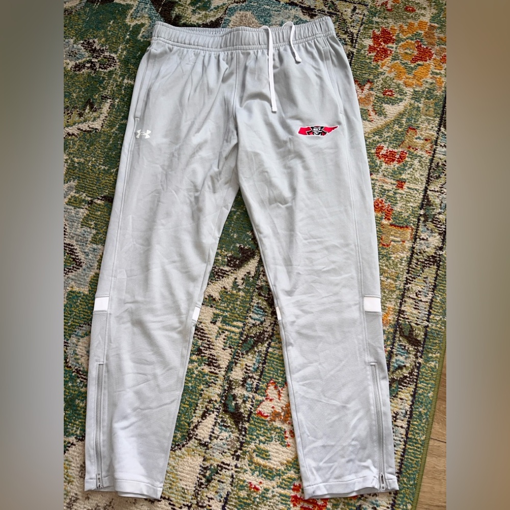 Mens Nike Austin-Peay Governors Under Armour Athletic Pants Sz XL Gray